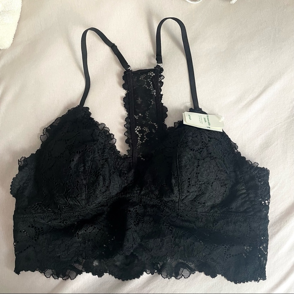 AERIE Black Lace Bralette